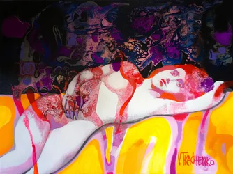 Forma sensuale reclinata