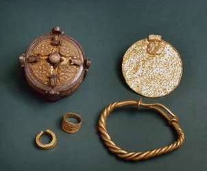 Gioielli vichinghi da Gotland, Svezia. X secolo. Stoccolma, Historiska Museet
