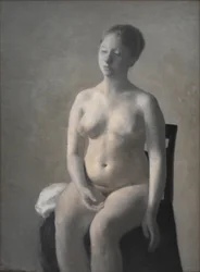 Nudo femminile seduto, 1889