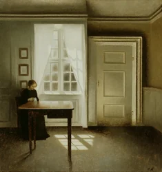 Interno con una signora, 1901