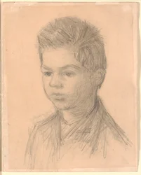 Ritratto di Svend Hammershøi, fratello dell