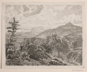 Paesaggio di Alta Montagna