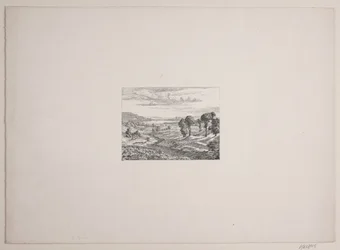 Paesaggio dalla regione di Himmelbjerget