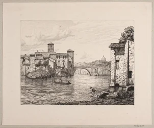 Parte presso Ponte Rotto a Roma