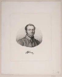 Ritratto di Johan Christopher Hoffmann
