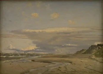 La spiaggia di Kandestederne, Jutland occidentale