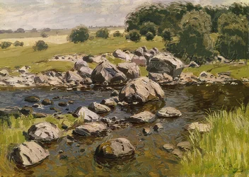 Paesaggio con pietre