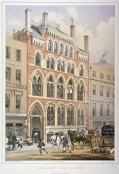Crosby Hall al n. 95 Bishopsgate, Città di Londra, 1860
