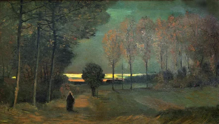 Paesaggio autunnale di sera, 1884