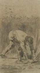 Il mietitore dopo Millet, 1880