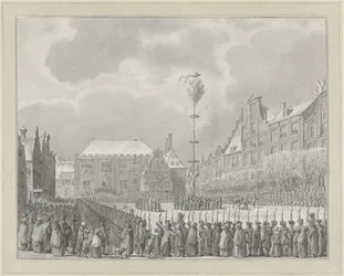 Abolizione dello Stadtholderato nella Piazza Grande di Haarlem, 1795