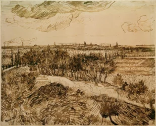 Vista su Arles dal Montmajour