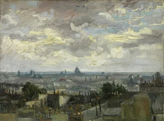 Veduta di Parigi, 1886