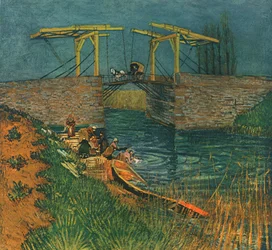 Ponte levatoio ad Arles, aprile 1888