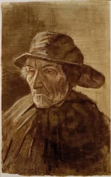 Pescatore con cappello sudoccidentale