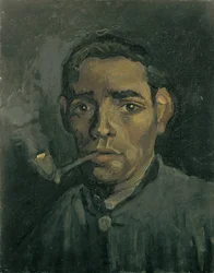 Testa di un uomo, 1884-1885