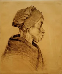 Testa di una donna