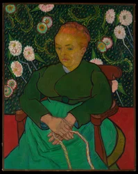 La Berceuse (Donna che culla una culla; Augustine-Alix Pellicot Roulin, 1851-1930)