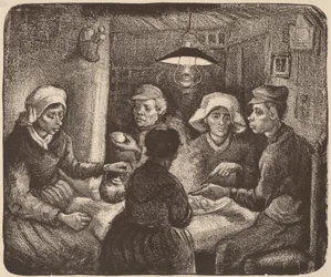 I mangiatori di patate, 1885