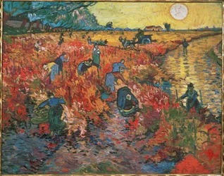 Il vigneto rosso di Arles