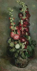 Vaso di malvarose, 1886
