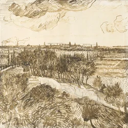 Veduta di Arles da Montmajour