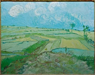 Campi di grano ad Auvers con nuvole di pioggia
