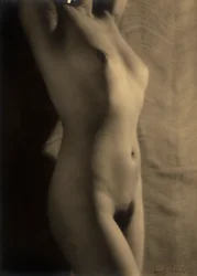 Nudo femminile (foto b/n)
