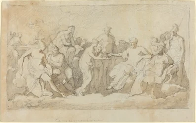 Psiche Accolta sul Monte Olimpo