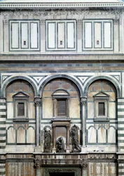 San Giovanni Battista, il suo carnefice e Salomè (dettaglio)