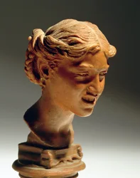 Testa di donna di Capri