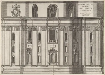 Speculum Romanae Magnificentiae: San Pietro, 1564