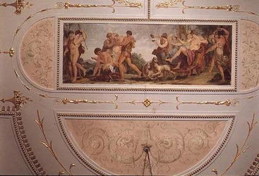 Soffitto della Sala della Musica Pompeiana