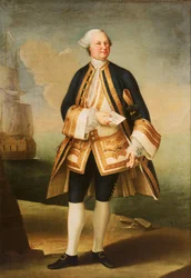 Capitano Sir Edward Hughes (circa 1720-1794)