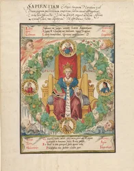 Filosofia Intronizzata, metà del 16° secolo