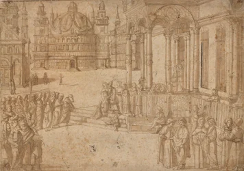 Dopo Carpaccio - La presentazione della Vergine al Tempio c.1500-20