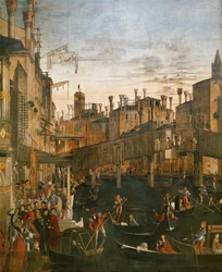 Miracolo della reliquia della Santa Croce in Campo San Lio, Venezia (dipinto)