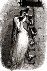 La fuga di Milady de Winter