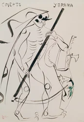 La morte è ostinata - Costume per la pièce teatrale Tsar Maksemyan