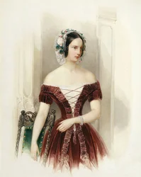 Ritratto della duchessa Alexandra Nikolaevna di Russia (1825-1844)