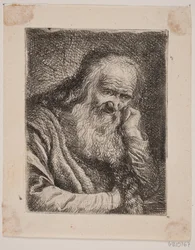 Un vecchio barbuto