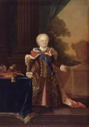 Ivan III o Ivan VI Antonovich. Ritratto a figura intera