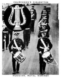 Musicista, Royal Marines, 1937