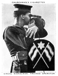 Segnalatore visivo, operatore addestrato, 1937