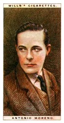 Antonio Moreno 1887-1967, attore spagnolo, 1928