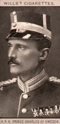 S.A.R. Principe Carlo di Svezia, 1908