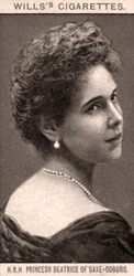 S.A.R. Principessa Beatrice di Sassonia-Coburgo, 1908