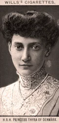 S.A.R. Principessa Thyra di Danimarca, 1908