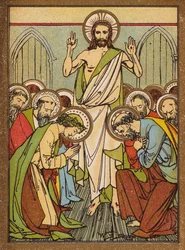 Gesù appare agli Apostoli a Gerusalemme