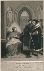 Re Enrico VIII. Atto 3. Scena 2. Wolsey, Duca di Norfolk, Suffolk & c, 1796